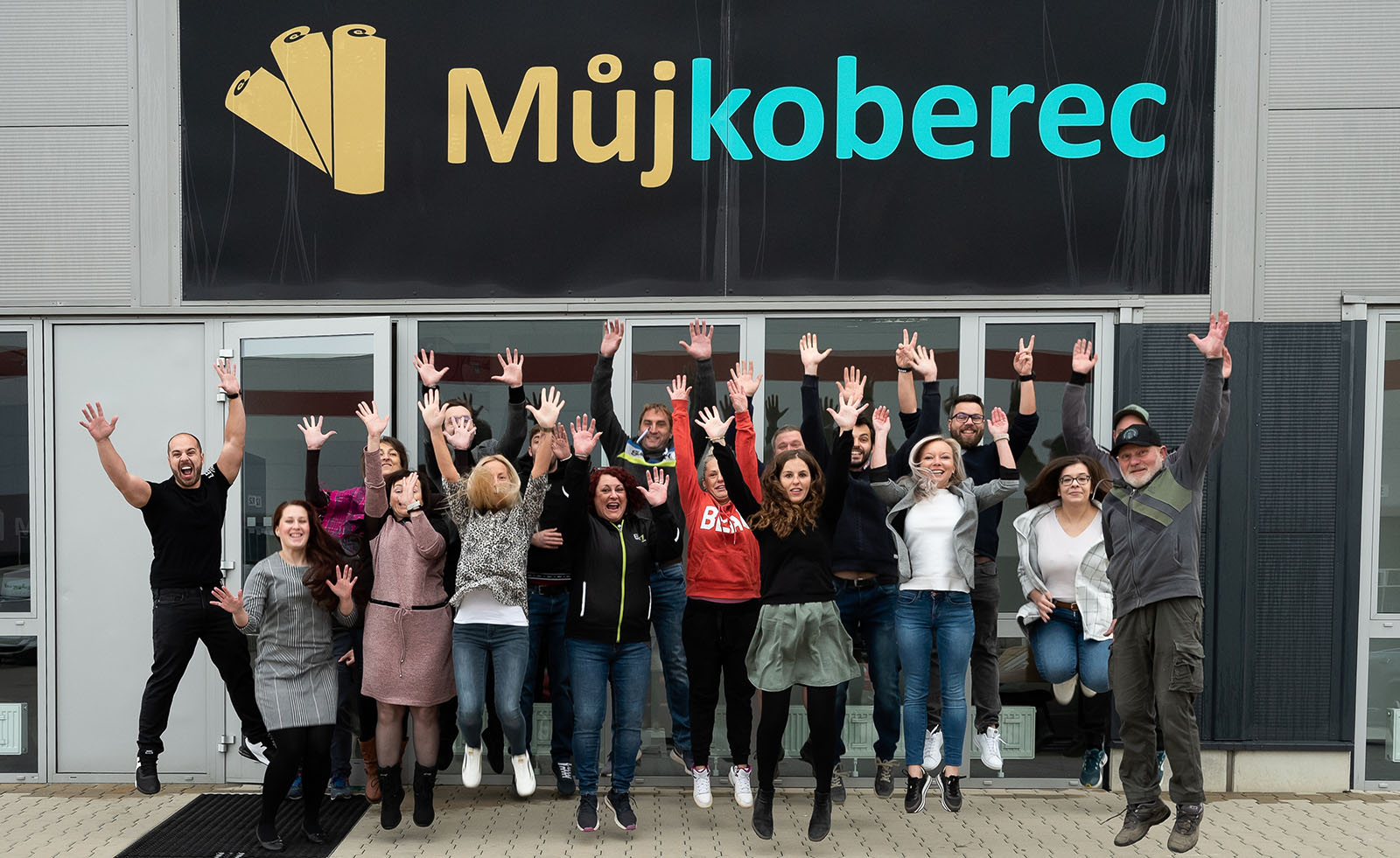 Tím Mujkoberec.cz v roku 2021